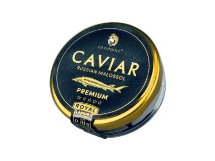 Kaviár Amur royal malossol, 10g sklo obal