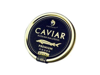 Kaviár Amur royal malossol, 100g plech obal