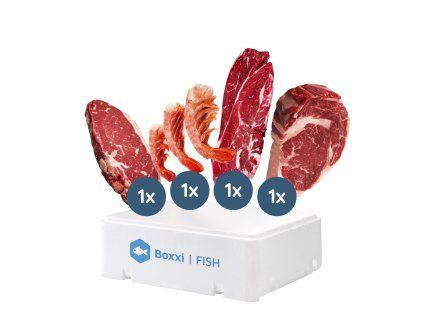 kreveta surf turf box 1900g